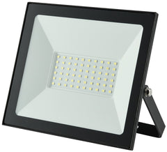 Avide LED Προβολέας Slim SMD  50W Ψυχρό 6400K Value