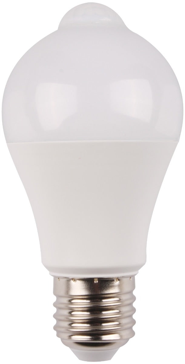 Avide Λάμπα LED Smart Κοινή A60 8.8W Λευκό 4000K με Φωτοκύτταρο Αισθητήρας Κίνησης