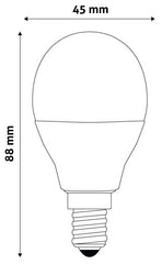 Avide Λάμπα LED Smart Σφαιρική 5.5W RGB+W WIFI APP Control