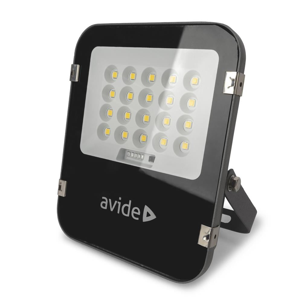 Avide LED Ηλιακός Προβολέας 50W NW 4000K με Ξεχωριστό Ηλιακό Πάνελ και Τηλεχειριστήριο