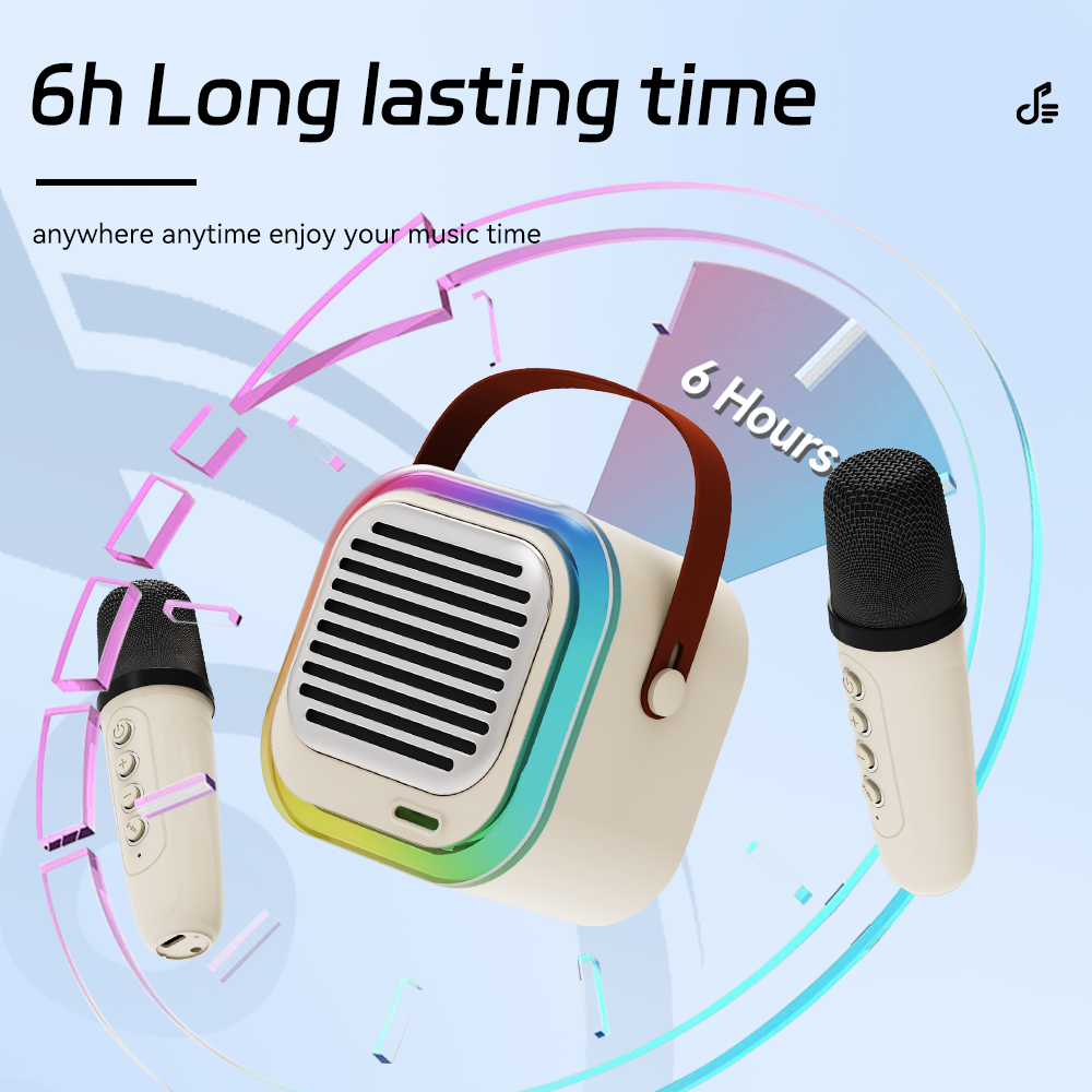 ATC-12 Ασύρματο Ηχείο Καραόκε 10W RGB