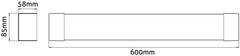 Avide LED Mirror/Wall Light 600mm 10W 1100lm