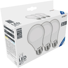 Avide Λάμπα LED Κοινή 10W E27 Ψυχρό 6400K Value 3τμχ