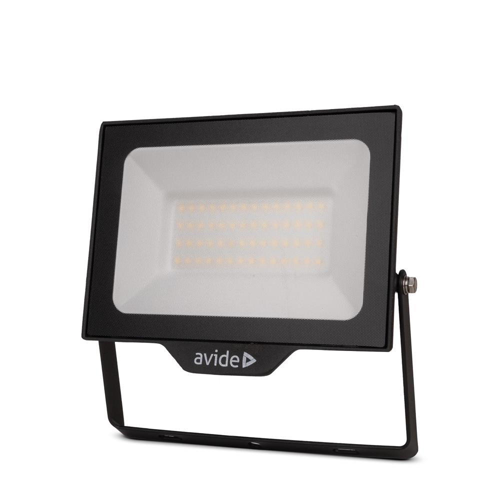 Avide Προβολέας LED SMD 50W CW 6400K με Γρήγορη σύνδεση και Προαιρετικό PIR