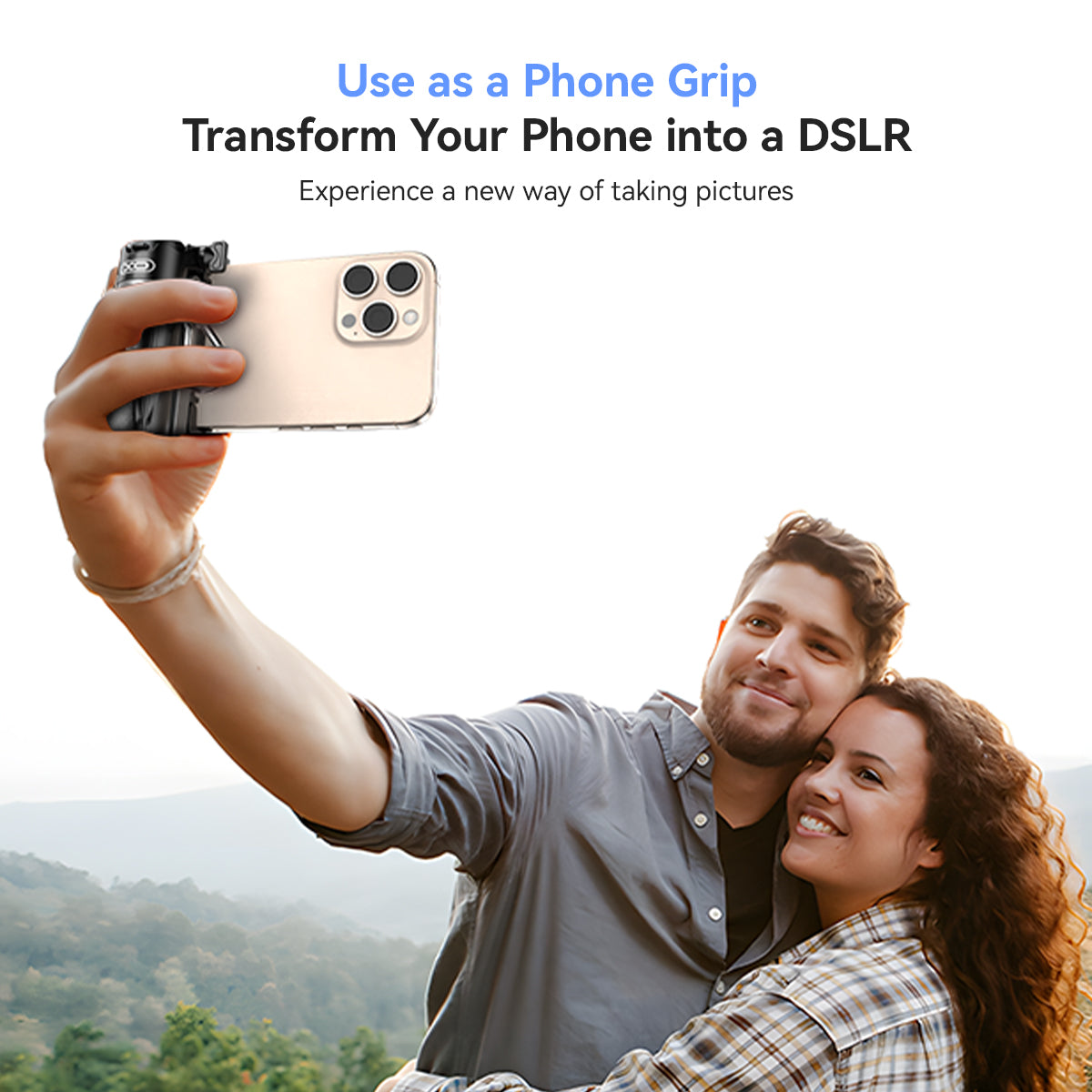 XO SS21 Πολυλειτουργικό Mini Bluetooth Selfie Stick 4 σε 1