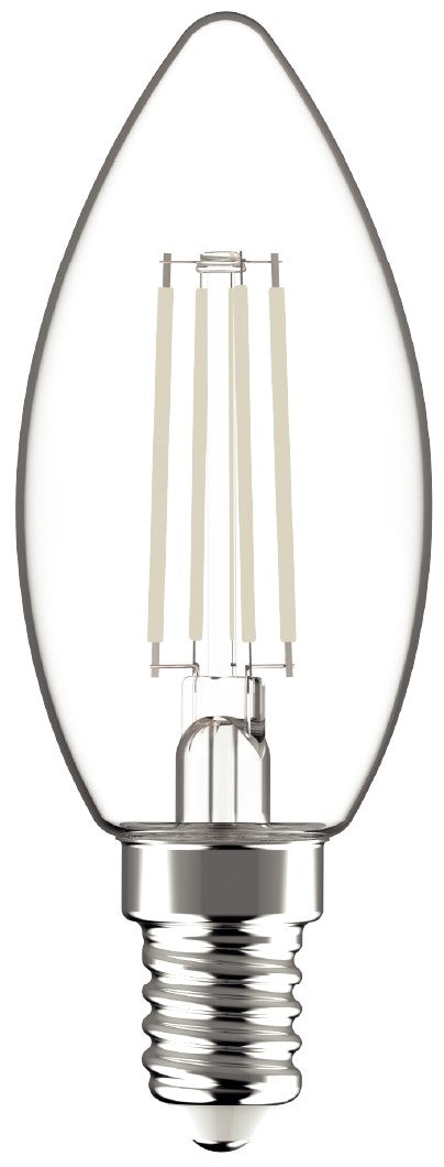 Avide LED Bulb White Filament Candle 6.5W E14 WW 2700K