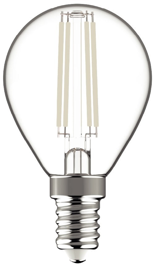 Avide LED Bulb White Filament Mini Spherical 4.5W E14 WW 2700K