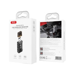XO BCC16 Wireless Bluetooth Car Receiver with FM Transmitter + TF Card Support