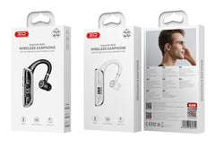 XO BE52  In-Ear Μονό Ακουστικό Bluetooth Μαύρο