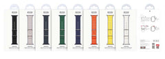XO BT02B Marine Silicone Watch Strap Universal Blue 42/44/45/49mm