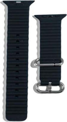 XO BT02B Marine Λουράκι Ρολογιού Σιλικόνης Universal Μαύρο 42/44/45/49mm