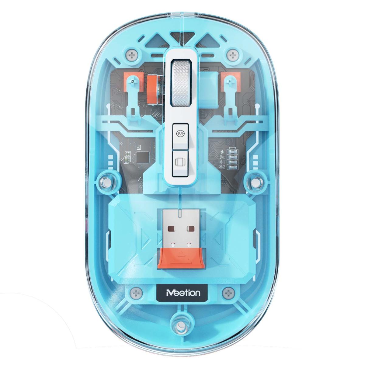 Meetion MT-BTM005 Wireless Mouse Blue