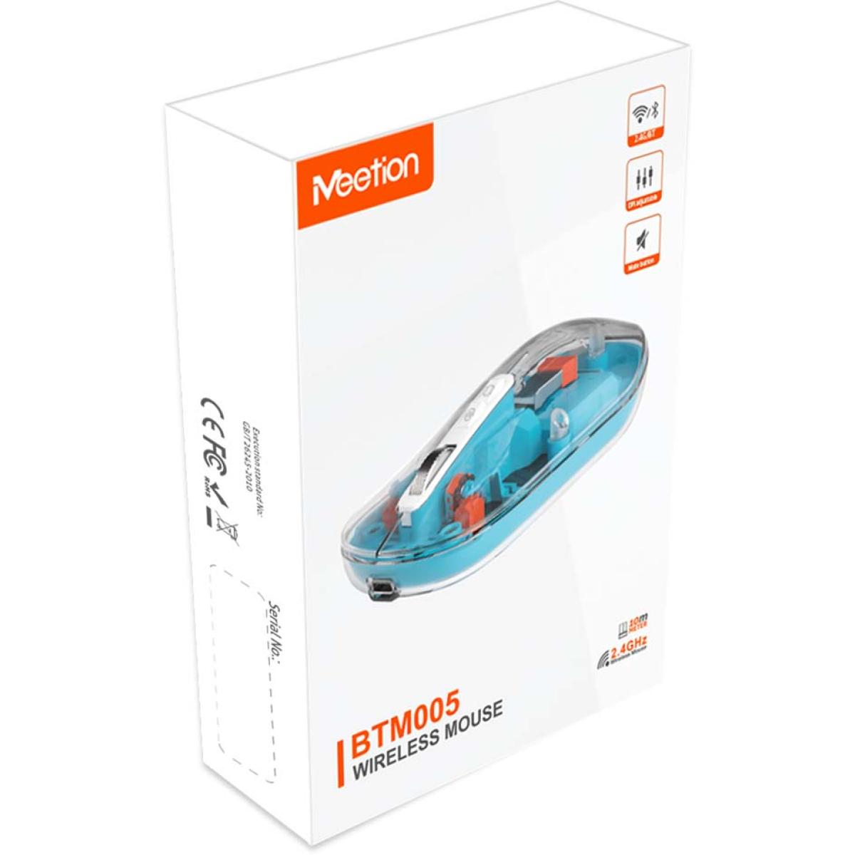 Meetion MT-BTM005 Wireless Mouse Blue