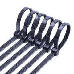 ATC Δεματικά 3.6x200mm Νάιλον Μαύρα 100τμχ Σακουλάκι