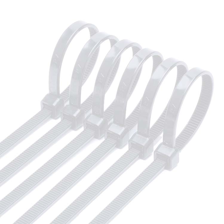 ATC Δεματικά 4.8x200mm Νάιλον Λευκά 100τμχ Σακουλάκι