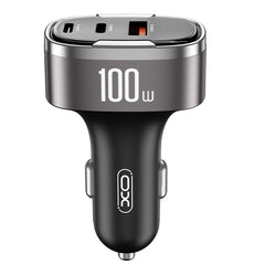 XO CC61 100W Smart Car Charger with Lightning Output