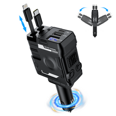 XO CC66 Μηχανικός 4-in-1 Φορτιστής Αυτοκινήτου 65W