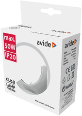 Avide GU10 Πλαίσιο Κώνος Χρώμιο