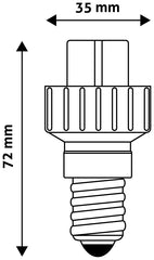 Entac Socket Adapter from E14 to G9