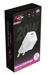 ATC-CHF1 Φορτιστής Ταχείας Φόρτισης GaN 20w Λευκός