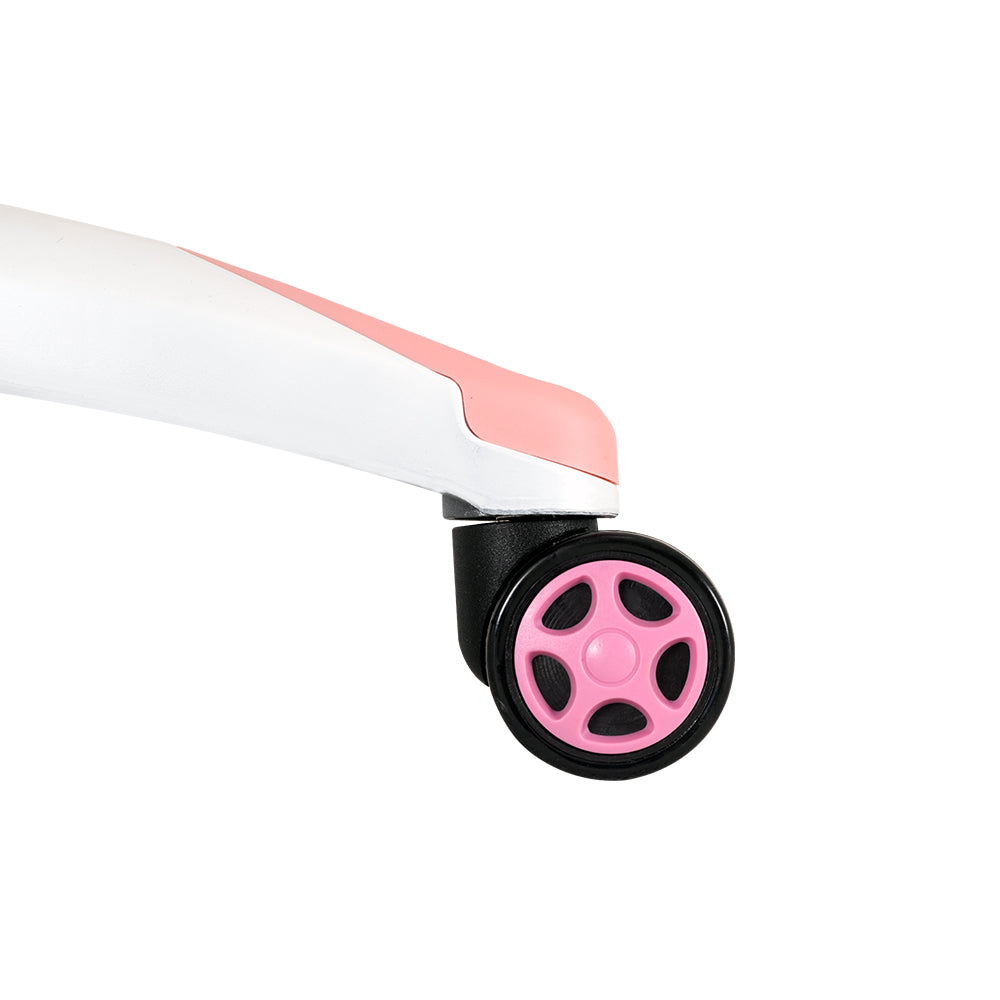 Meetion MT-CHR16 Gaming Chair / Pink + White