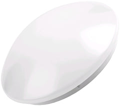 Avide LED Μοντέρνα Πλαφονιέρα Οροφής Cordelia 24W 380x110.0mm Λευκό 4000K