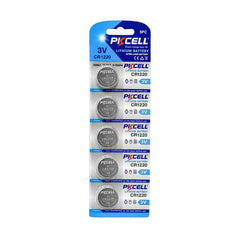 Pkcell Μπαταρία Κουμπί Λιθίου CR1220 (5τμχ)
