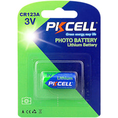 Pkcell Μπαταρία Φωτογραφικών Μηχανών CR123 (1τμχ)