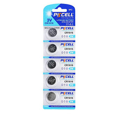 Pkcell Μπαταρία Κουμπί Λιθίου CR1616 (5τμχ)