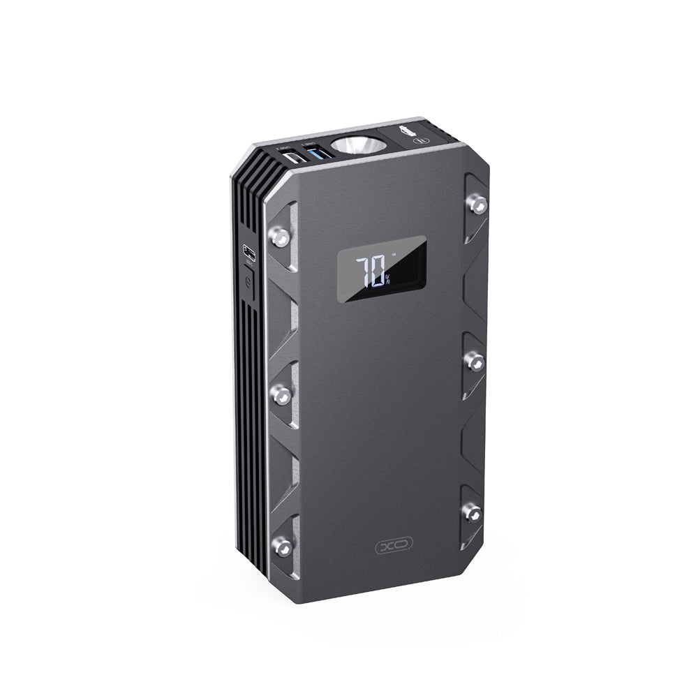 XO CZ025 3-in-1 Powerbank, Εκκινητής Αυτοκινήτου & Φως Έκτακτης Ανάγκης 10000mAh