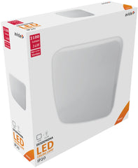 Avide LED Μοντέρνα Πλαφονιέρα Οροφής Τετράγωνη type Desdemona 24W 4000K