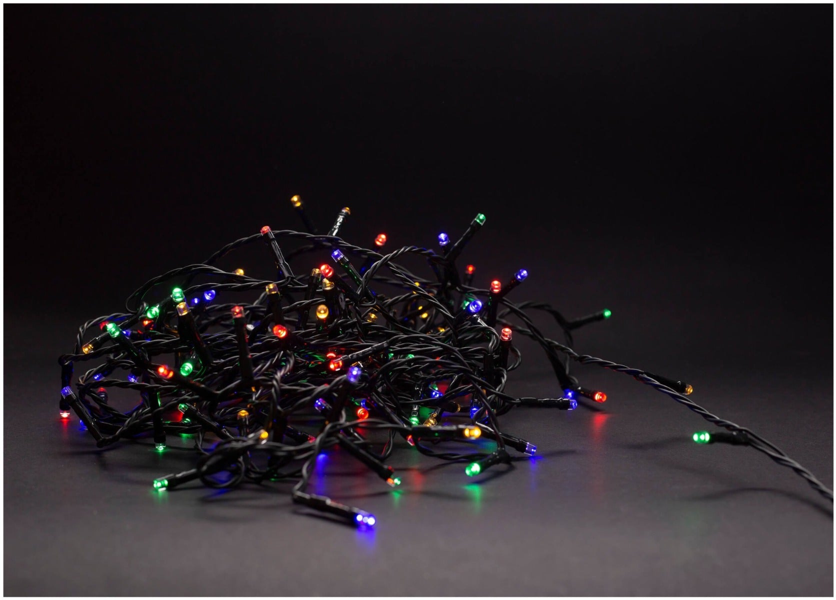 Entac Christmas Lights IP44 180 LED Multicolor 14m