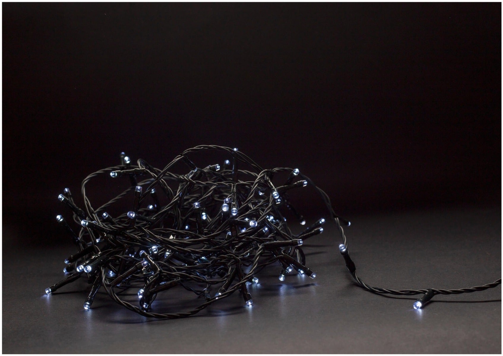 Entac Christmas Lights IP44 180 LED Cold 14m