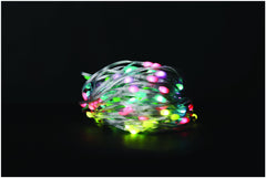 Entac Χριστουγεννιάτικα Λαμπάκια IP44 200 LED Σύρμα Πολύχρωμα Tuya APP
