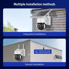 EDUP 4G Solar Surveillance Camera 3MP WiFi IP66 Outdoor