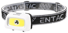 Entac Φακός Κεφαλής 5+3W (3xAAA Δεν Περιλαμβ.) Λευκός