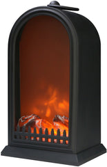 Entac LED Fireplace 25cm with USB cable - (2xC Not included)