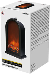 Entac LED Fireplace 25cm with USB cable - (2xC Not included)