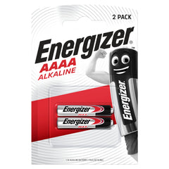 ENERGIZER Alkaline Batteries Power AAAA BL2
