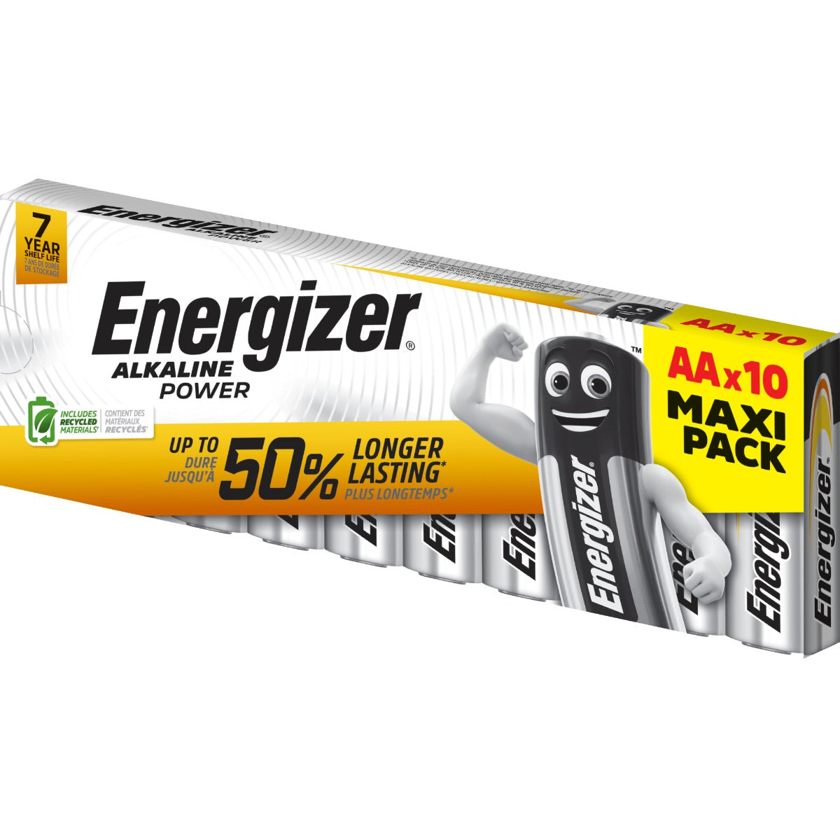 ENERGIZER Alkaline Batteries Power LR6 AA (10pcs)