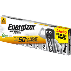 ENERGIZER Alkaline Batteries Power LR6 AA (10pcs)