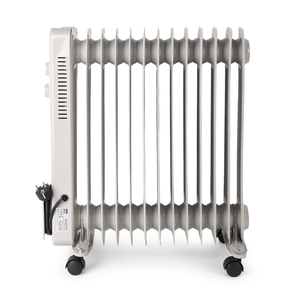 Entac Καλοριφέρ Λαδιού με 13 Φέτες 2500W Λευκό