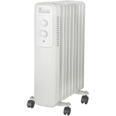 Entac Καλοριφέρ Λαδιού 9 Φετών 2000W Λευκό