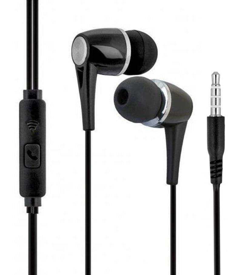 XO EP21 Ακουστικά Handsfree Μαύρα