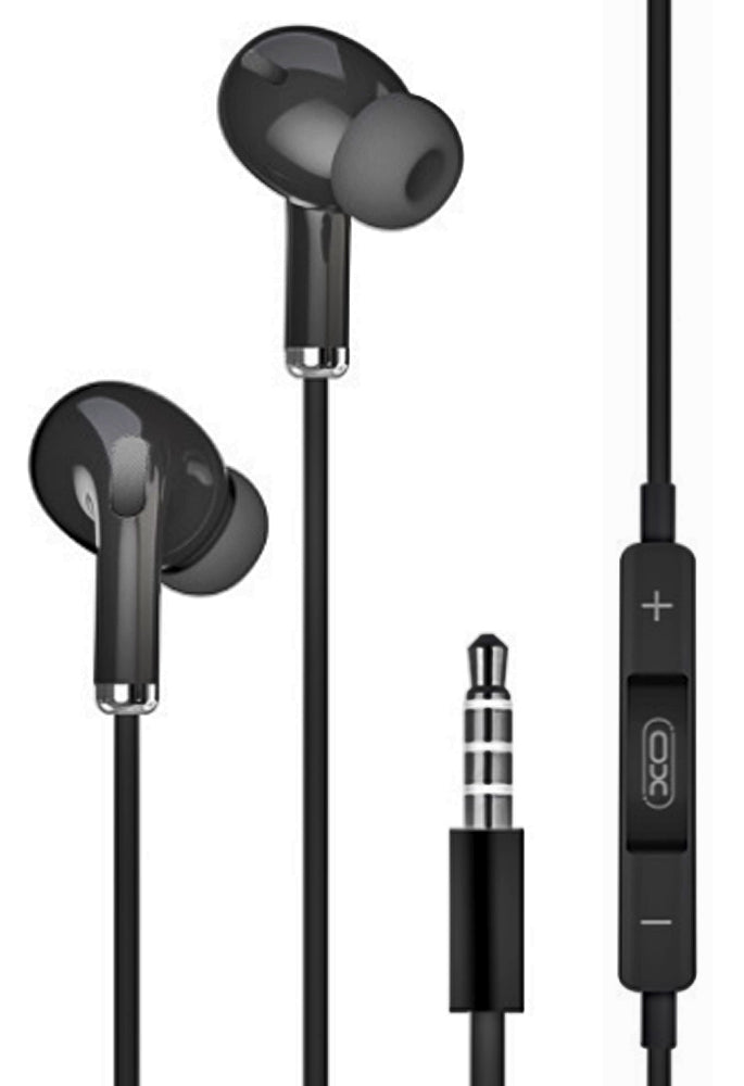 XO EP22 Ακουστικά Handsfree 3.5mm Μαύρα