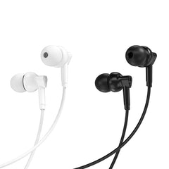 XO EP33 Ακουστικά Handsfree 1.15m Μαύρα