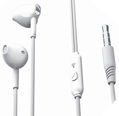XO EP52 Metal Handsfree in-ear Headphones 3.5mm White