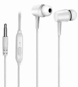 XO EP57 Ακουστικά Handsfree in-ear 3.5mm Λευκά