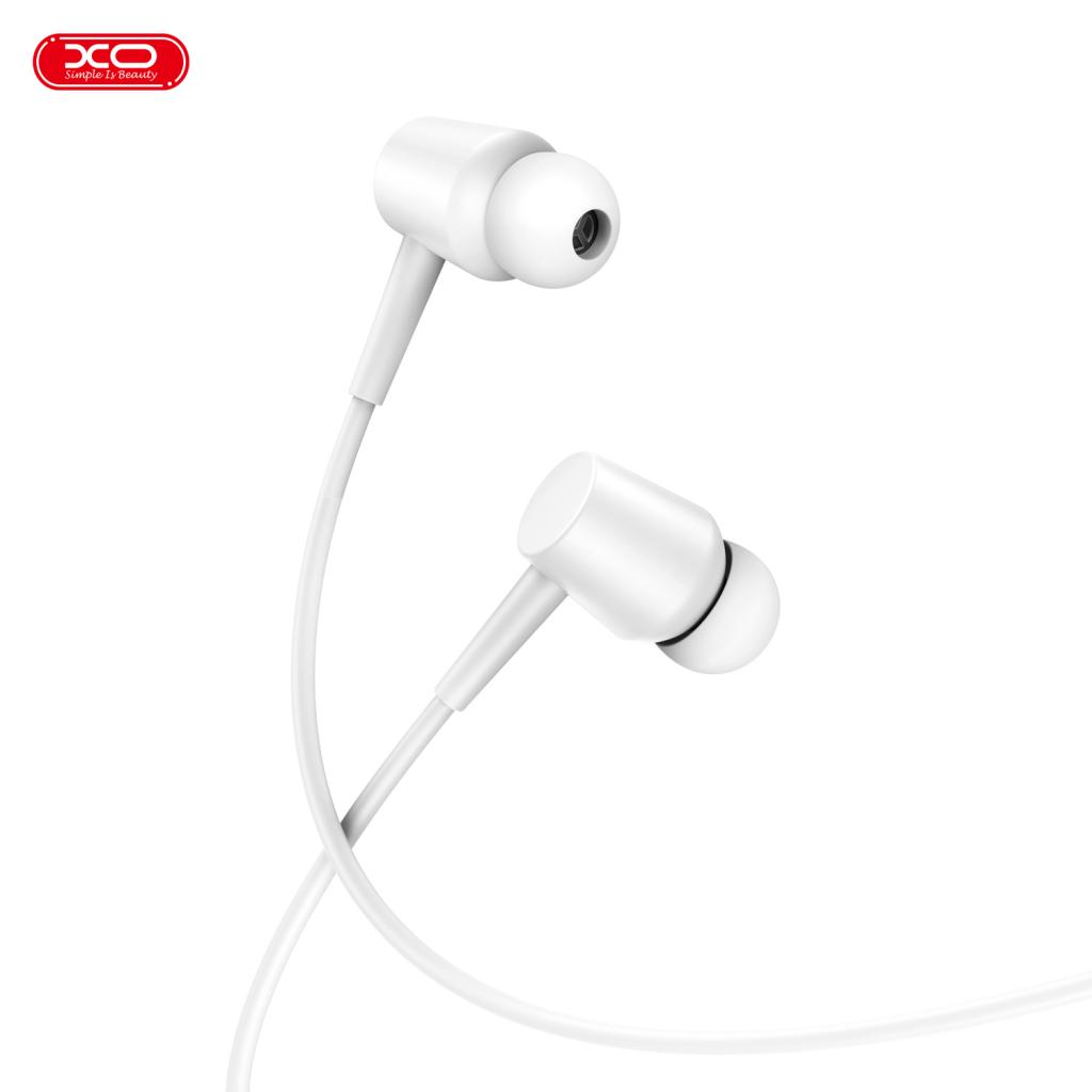 XO EP57 Ακουστικά Handsfree in-ear 3.5mm Λευκά