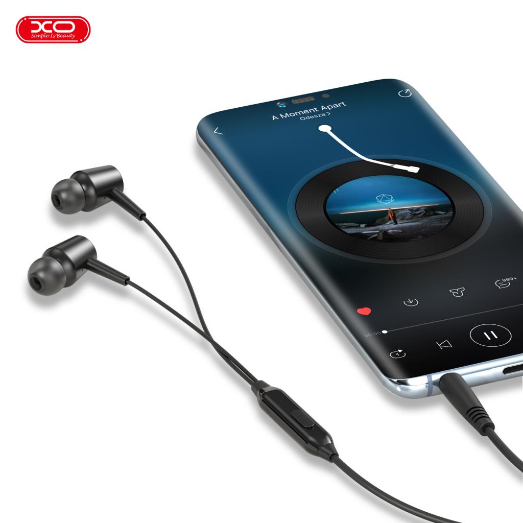 XO EP57 Ακουστικά Handsfree in-ear 3.5mm Λευκά
